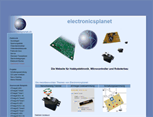 Tablet Screenshot of electronicsplanet.ch